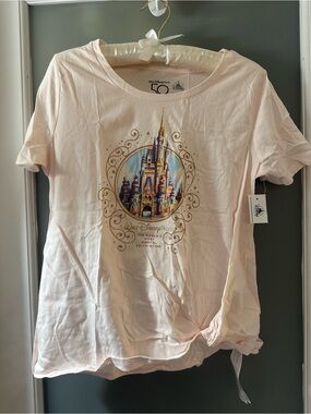 Disney 50th Anniversary Light Pink w castle